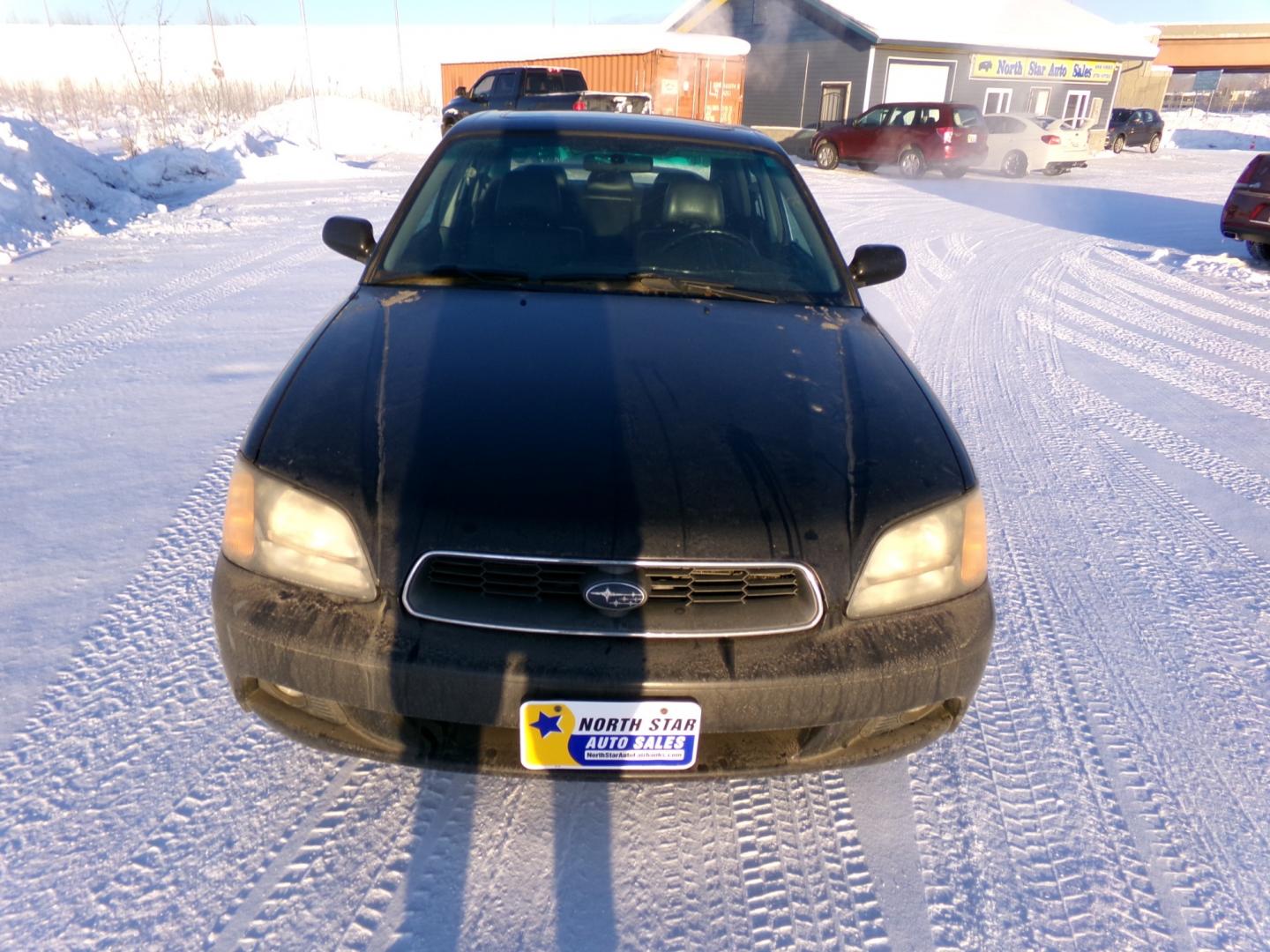 2003 Black Subaru Legacy 2.5 GT (4S3BE646335) with an 2.5L H4 DOHC 16V engine, 4-Speed Automatic Overdrive transmission, located at 2630 Philips Field Rd., Fairbanks, AK, 99709, (907) 458-0593, 64.848068, -147.780609 - Photo#1